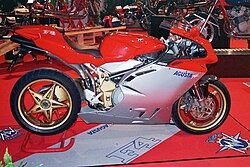Motocicleta MV Agusta F4 750 Oro