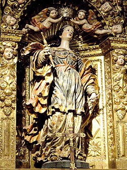 Capilla de Santa Orosia en la catedral de Jaca