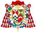 Escudo de armas episcopal y cardenalicio de Luis Manuel Fernández Portocarrero
