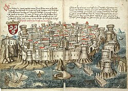 Representación histórica de la ciudad en el siglo XV