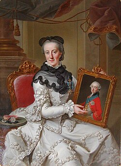 Retrato de Juliana María de Brunswick-Wolfenbüttel