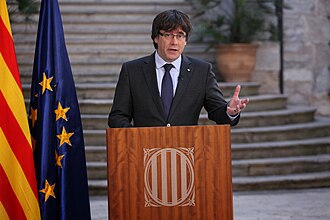 Puigdemont en televisión