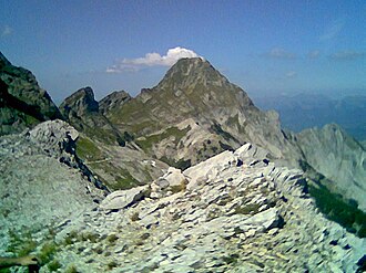 Monte Pisanino visto desde el Tambura