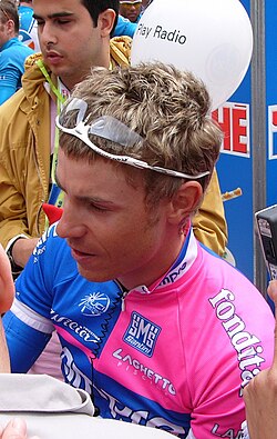 Damiano Cunego en su etapa como ciclista profesional
