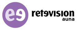 Logotipo de Retevisión durante la etapa Auna