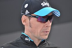 Jeremy Hunt en su etapa como ciclista profesional