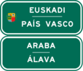 Señalización y elementos característicos de la calzada en autovías y autopistas
