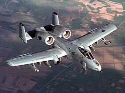 Avión de ataque a tierra Fairchild-Republic A-10 Thunderbolt II