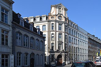 Edificio histórico de la Universidad de Namur