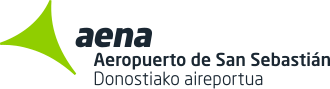 Ilustración general y datos técnicos del Aeropuerto de San Sebastián