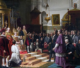 Juramento de los diputados de las Cortes de Cádiz en 1810