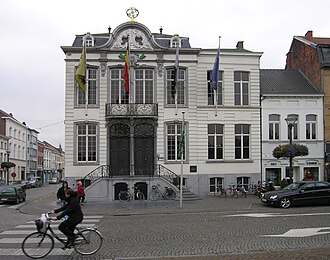 Vista general relacionada con el entorno histórico de Lokeren