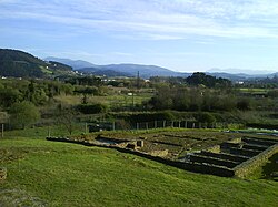 Restos del poblado romano de Forua