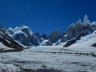 Cerro Torre en el Circo de los Altares