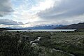 Vista del lago desde la orilla oeste