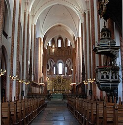 El altar de la catedral
