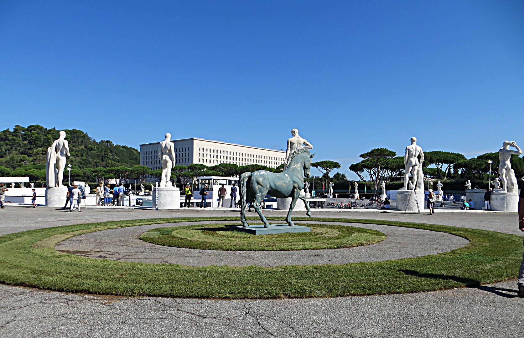 Vista general del complejo del Foro Italico