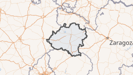 Mapa detallado de la provincia de Soria