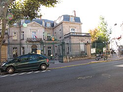Fachada del ayuntamiento de Millau