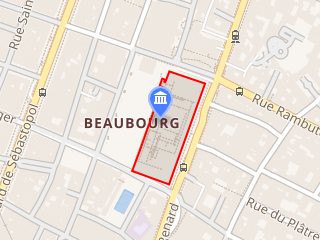Mapa de localización y entorno del centro cultural