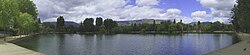 Vista del Lago de Puigcerdá