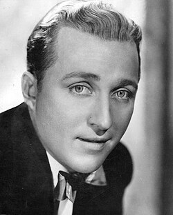 Bing Crosby en una actuación