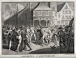 Ilustración histórica sobre los grupos adamitas.