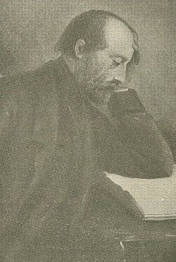 Grabado histórico de Giuseppe Mazzini
