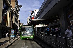 Estación del sistema Megabús