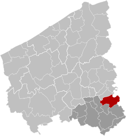 Símbolos heráldicos de Waregem