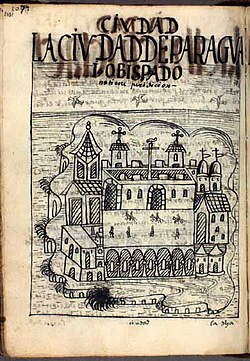 Asunción en 1615, por Felipe Guamán Poma de Ayala