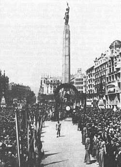 Inauguración histórica del monumento