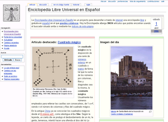 Información general y datos de la Enciclopedia Libre Universal en Español