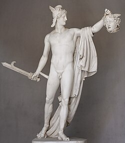 Perseo con la cabeza de Medusa de Antonio Canova