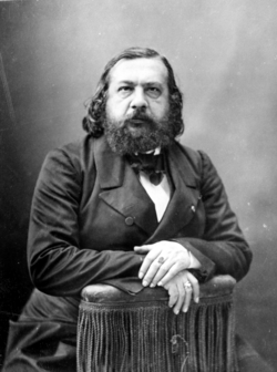 Retrato o ilustración histórica relacionada con Théophile Gautier