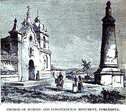 Monumento a la Constitución en Comayagua