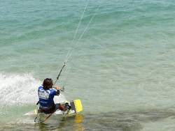Kitesurf en Tarifa, España