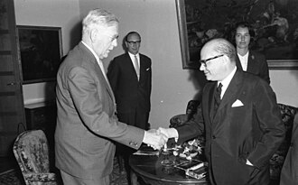 Lleras Restrepo y Heinrich Krone