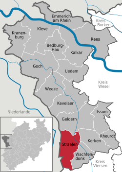 Entorno regional de Straelen