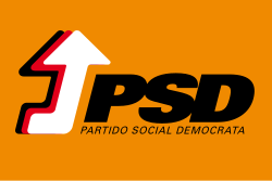 Símbolo y emblema oficial del Partido Social Demócrata de Portugal