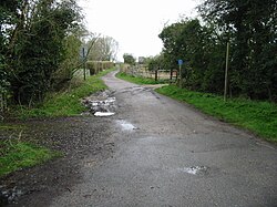 La EV5 entre Whitstable y Canterbury, Kent