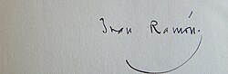 Firma de Juan Ramón Jiménez