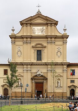Fachada exterior de la iglesia de San Marcos
