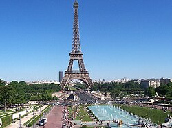 La Torre Eiffel en París, Francia