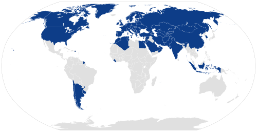 Países adheridos.