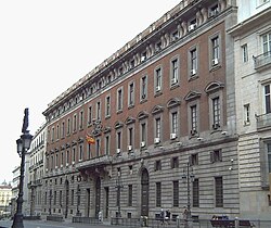 Sede del Ministerio de Hacienda en Madrid.