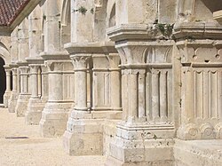 Capiteles de la abadía de Fontenay