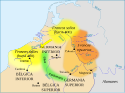 Mapa de las migraciones francas