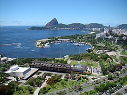 Vista general de Río de Janeiro, una de las ciudades más grandes de América.