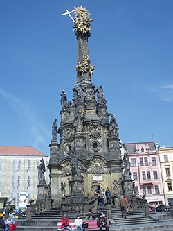 Columna de la Santísima Trinidad en Olomouc
